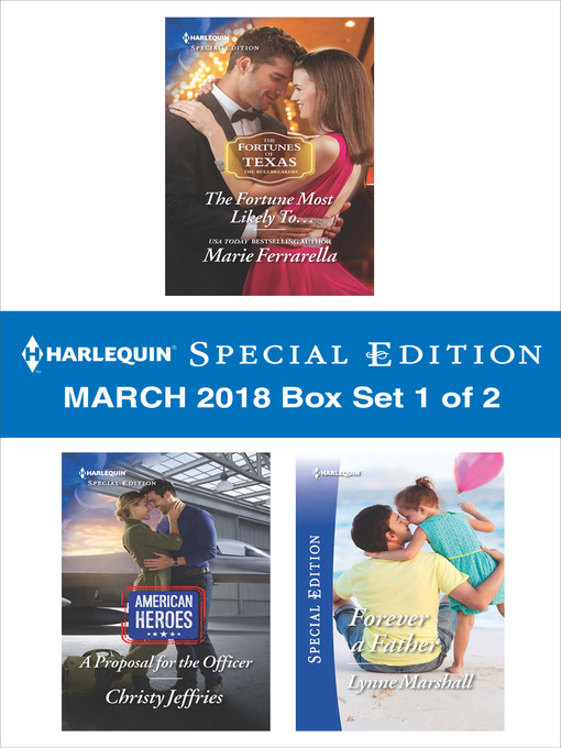 Title details for Harlequin Special Edition March 2018 Box Set 1 of 2 by Marie Ferrarella - Available